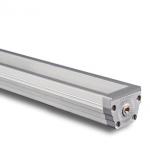 Vix 104cm 10 Power LED 1w paso 10 12w 24Vdc 4000K Difusor Aluminio Anodizado