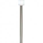 Tiny lámpara of Floor Lamp E27 Square Rotomoldeo Stainless Steel Mate