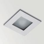 Win Downlight Recessed with Glass IP44 QR-CBC 51 50w Nquel Satin