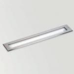 Recessed Recessed suelo Outdoor 1xT5 24w + Equipo elec Transparent glass Stainless Steel