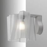 Logico Wall Lamp mini full Fluorescent Diffuser silk