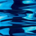 Aqua Cil (Zubehör) Diffusor in glänzend blauem Metall