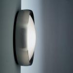 Niki Applique/plafonnier Diffuseur en prismetico satinized le Verre, 75w Incandescent