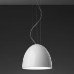 Nur Mini Gloss Pendant lamp ø36cm E27 1x150w Bright white