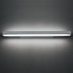 Talo 90 Wall lamp 1x39w G5 Fluorescent linear Silvergrey