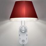 Choose Wall lamp + LED Structure in gray aluminium, net Diffuser New LED