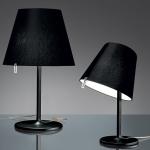 Melampo Lampe de table Structure et Diffuseur Noir
