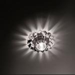 Crystal Spotlight Nashira ø9.5cm G9 1x40w Glass of Bohemia