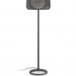 Fora - (Solo Structure) Floor Lamp Outdoor without lampshade E27 22w Brown-Base Hierro