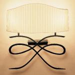 Avani - Large (Solo Structure) Wall Lamp Artesanal without lampshades 2xE27 46w Hierro Black