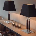 Accessory lampshade rectangular Cotonet modelos Ema/Tau/Tau Wood Table Lamps