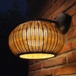 Garota - to 01 (Solo Structure) Wall Lamp Outdoor without lampshade LED 9w TRIAC Brown