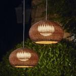 Garota - Hang (Solo Structure) ceiling lamp Outdoor without lampshade LED 9w Brown