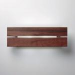 Lineana - Ipe Wall Lamp Outdoor 9w G9 Brown Grafito