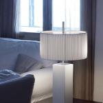 Mani - table (Solo Structure) Table Lamp without lampshade E27 46w Ní­quel beech Wengue