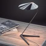Nón Lá - T Table Lamp 10,5w LED Black Lacquered Shiny