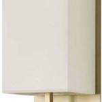 Mood Wall Lamp Lacquered Shiny Gold white lampshade
