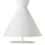 Mandarina lámpara de Lampadaire 85cm E27 3x30w blanc