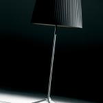 Royal F lámpara of Floor Lamp oversize cable Black E27 4x100w lampshade black