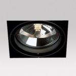 Grid IN Trimless 1 QR Frames Recessed 1xG53 100w white
