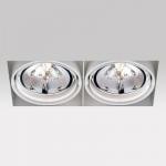 Grid IN Trimless 2 QR Frames Recessed 2xG53 100w white