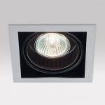 Minigrid in 1 50 hi Frames Empotrables GU10 1x50w blanco blanco