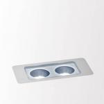 Tactic 2 Recessed suelo LED 2x1w 6000ºK