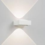 Vision luz de parede Técnico LED 2x2w 3000K WW W C branco/Cromo