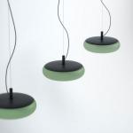 Emma lamp Pendant Lamp metalico Green palido 17,5W