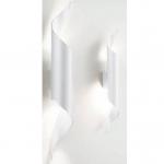 Vulcano luz de parede pequeño 2x6w 350 Lumens 2700k - branco