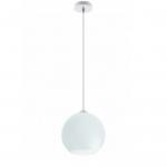 Eyra Glass Lampe Suspension E27 40W Â¸25cm blanc