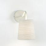 Tali Wandleuchte E27 1x15W weißen lampenschirm und Halter weiß