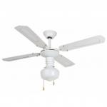 Aruba Fan with light 4 blades ø106cm white