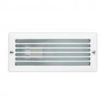 Esca Recessed Outdoor wall white 1L 40w