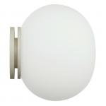 Glo Ball Mini C/W Applique/soffito per specchio 11,2cm G9 20W - bianco opale