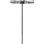 Ktribe F3 lámpara of Floor Lamp 183cm 1x205w E27 Chrome/Aluminizado Silver