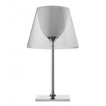 Ktribe T2 Table Lamp 69cm 1x150w E27 Chrome/Transparent