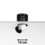 Pure 1 Downlight pour QR-CBC51 Lampe 50W Noir
