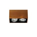 Compass Box 2L H: 160mm negro C dimmable R111 2x70w