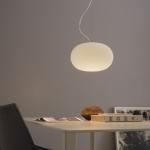 Bianca Lampe Suspension LED 17,5W 230V blanc