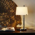 Passion Lampe de table Chrome ø31x60cm 1x20w E27 (FL)