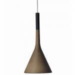 Aplomb Pendant Lamp Gu10 LED 18w cable of 5 meters without florón composition multiple Brown