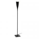 Clear lámpara de Pie ø15x190cm E27 (HL) 205w negro