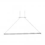 Adagio Pendant Lamp linear 100cm 5xG9 75w bright chrome
