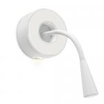 Lov Wall Lamp Reading adjustable touch switch LED 230V - white mate