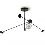 Invisible Pendant Lamp LED 27W dimmable - Black mate