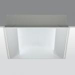 base lighting Recessed with cárter liso and electronic equipment TC L 2x55w