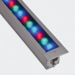 Linealuce 21 LED RGB dali con cambio dinámico de color (27 Wmax) óptica flood
