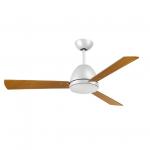 Scirocco Fan 122cm without light 3 blades cherry with remote - Bronze
