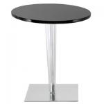 TopTop tavolo per Dr Yes tablero Rotonda, gamba e base cuadradas 70cm